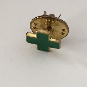 Green Cross vintage Webelos Pin